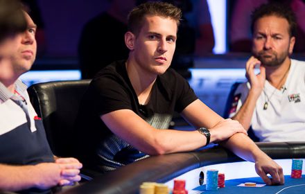 McDonald durante un evento EPT