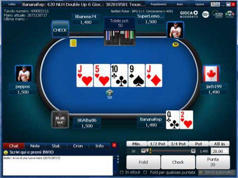 Tavolo network iPoker
