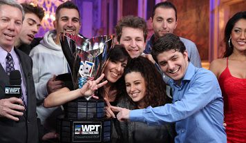 Palumbo dopo la vittoria nel WPT