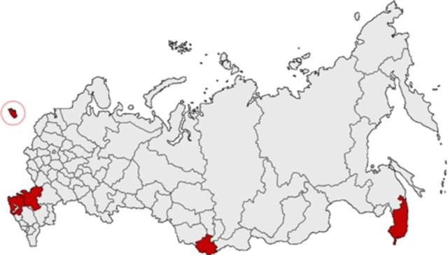 Mappa Casino' Russia