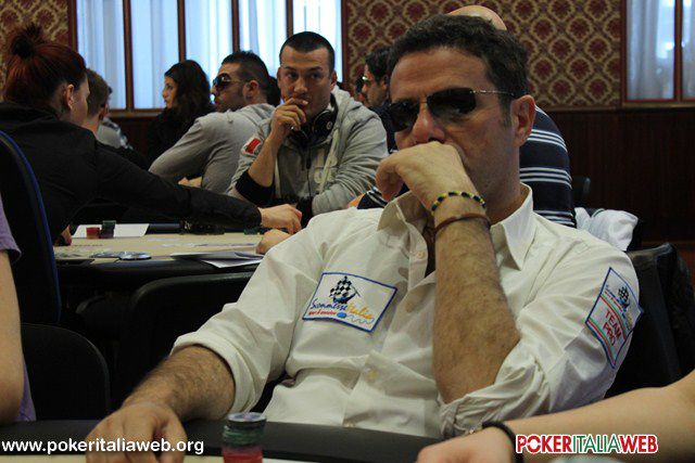 Della Monica durante l'IPT Sanremo