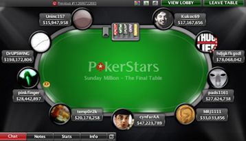 Deal nel Sunday Million 8th Anniversary. A ‘DrUPSWING’ ben $1.038.540, runner up Fabio Sperling!