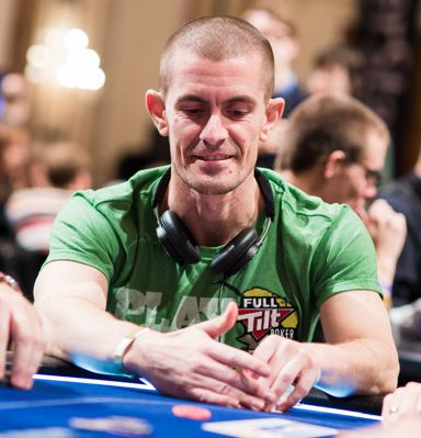 Hansen durante l'EPT di Vienna