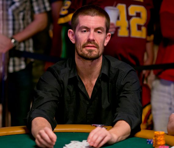 Hansen durante le WSOP di Las Vegas