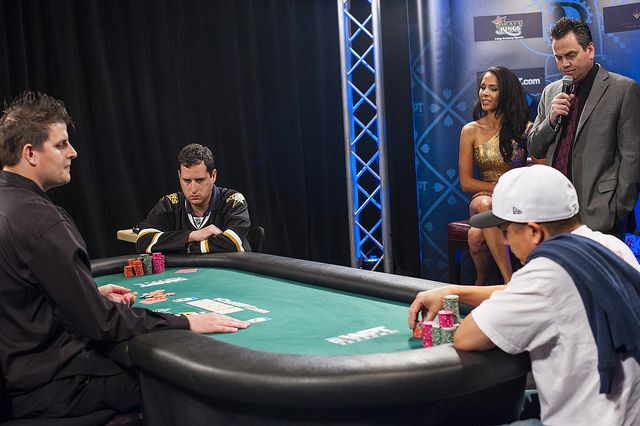 JC Tran e Preston Harwell in heads-up