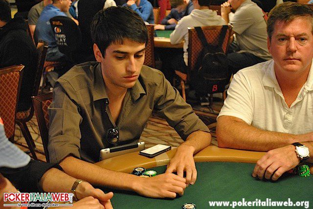 Moschitta durante le ultime WSOP