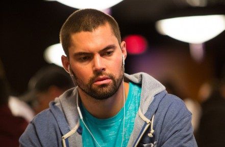 David Sands durante un torneo