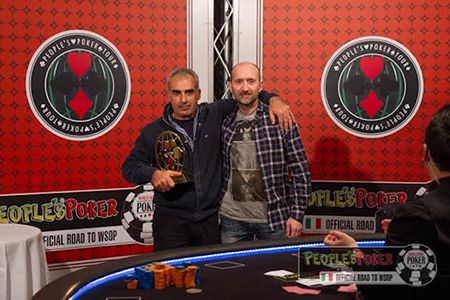 I due finalisti in una foto del blog di People’s Poker