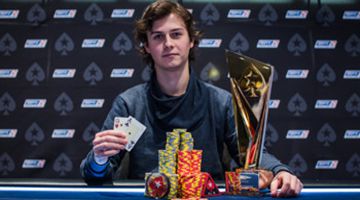 Panka dopo la vittoria nell'EPT