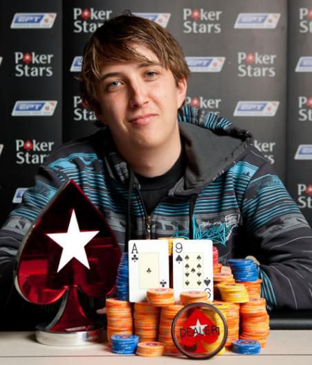 Kaiser dopo la vittoria nell'EPT