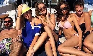 Dan Bilzerian spettatore al Gran Premio di Montecarlo