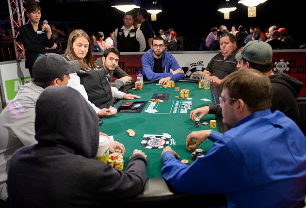 Il final table del No Limit Hold'em Shootout