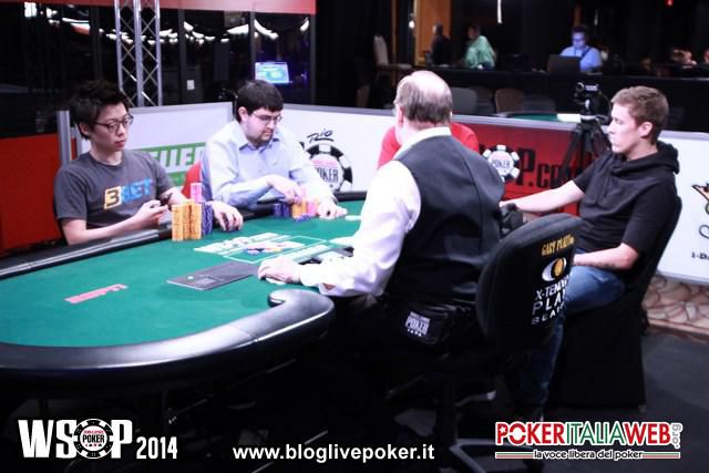 Un momento del final table in una foto targata PIW 
