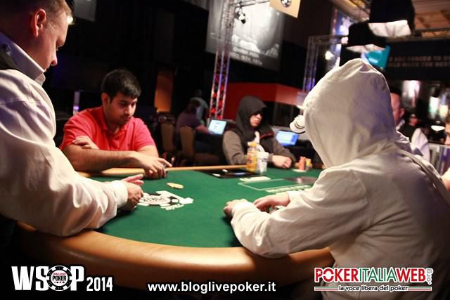 Davide Suriano in action all'evento di Heads-Up