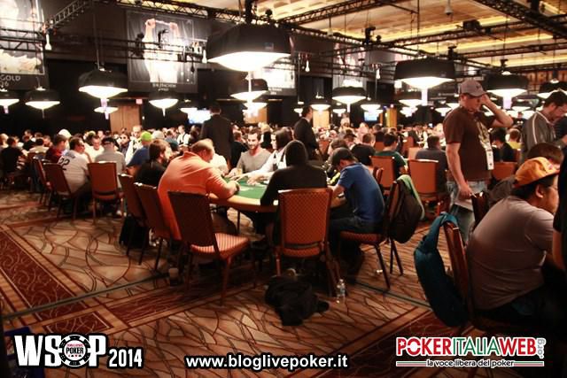La poker room dove si gioca l'Evento #39