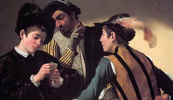 L’arte del poker: I bari di Caravaggio