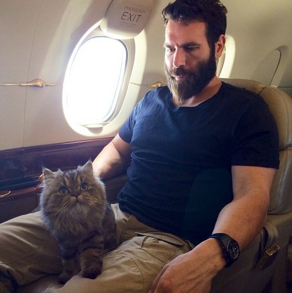 Dan e il suo gatto