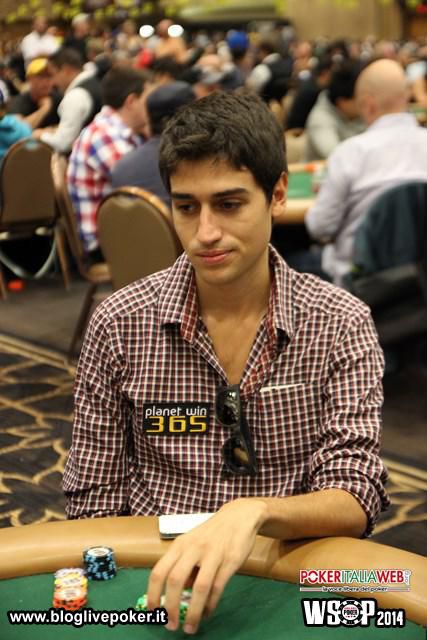 Luca al tavolo delle WSOP