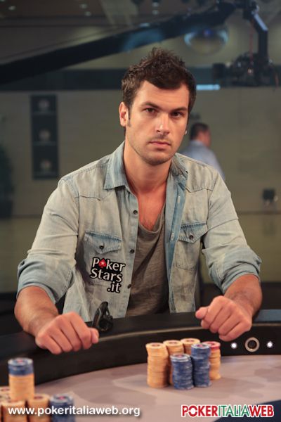Stefano Terziani al tavolo di poker live