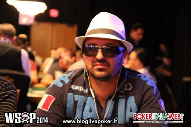 Giuseppe Zarbo al Main Event WSOP 2014
