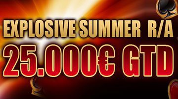 Poker online Italia: EXPLOSIVE Summer a ‘TheFakeTeq91’. ‘DIMAIO’ centra l’High Roller!