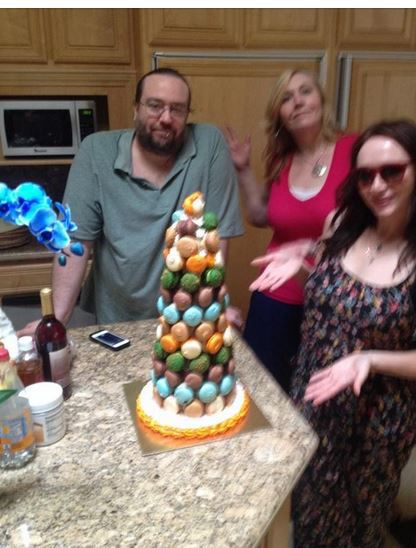 La torta di compleanno per Doyle Brunson