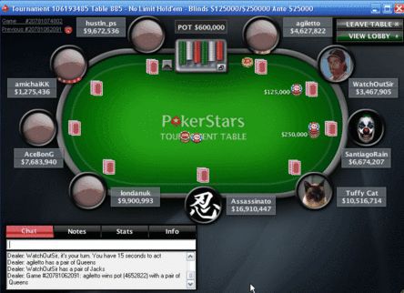 'Assassinato' su PokerStars
