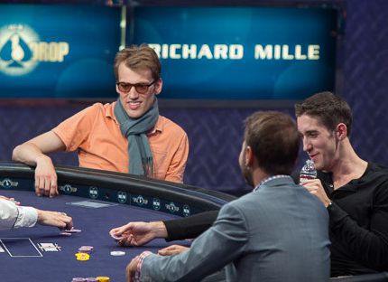 Vogelsang durante il final table del Big One