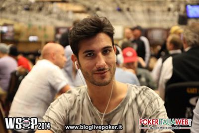 Sammartino durante le WSOP 2014