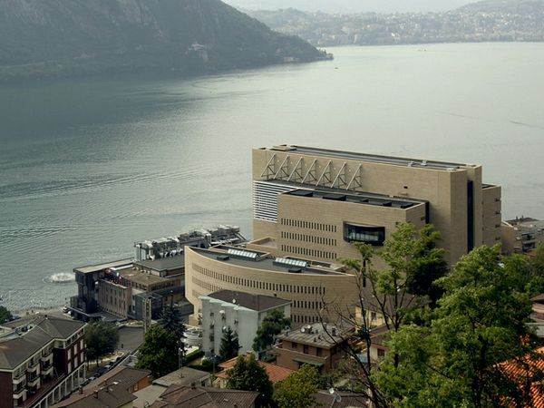 A Campione d'Italia, una delle quattro case da gioco nazionali