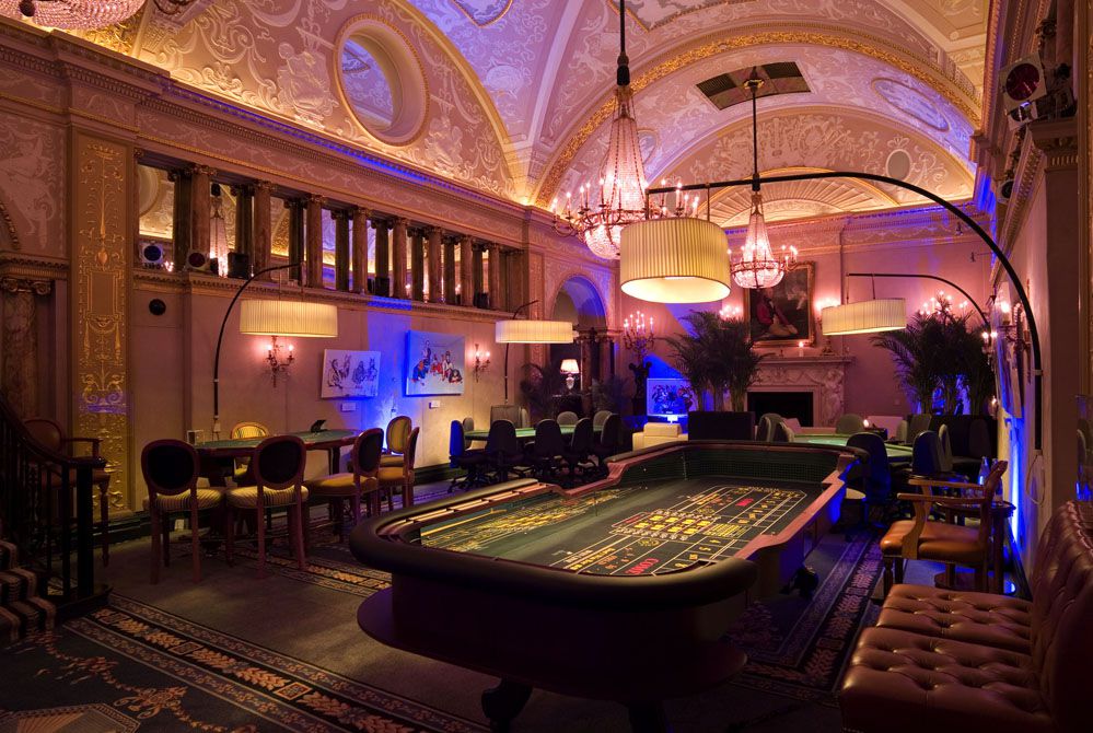 Una sala del Crockford Casinò