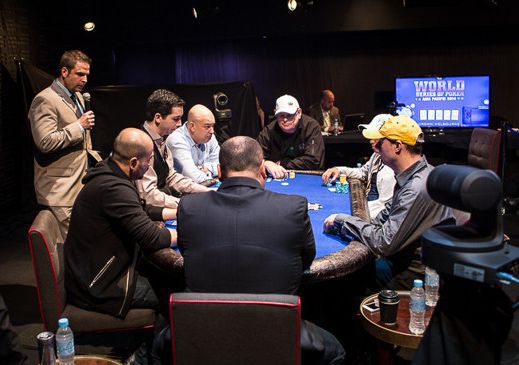 Una fase del Final Table