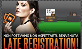 Su GDpoker arriva la ‘Late Registration’, ecco le prime novità del palinsesto