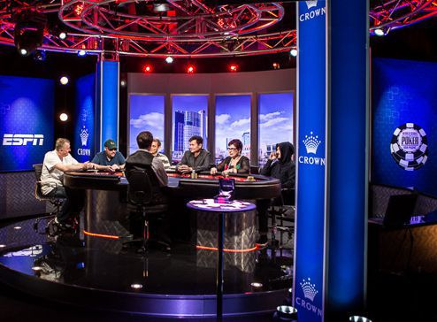 Una fase del final table