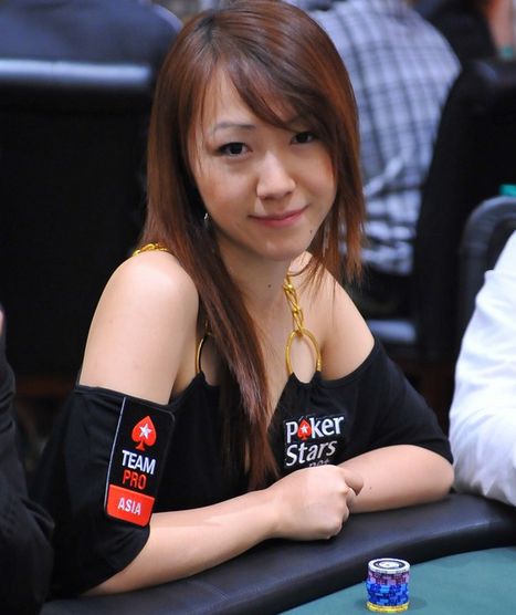 La Lin durante un altro torneo
