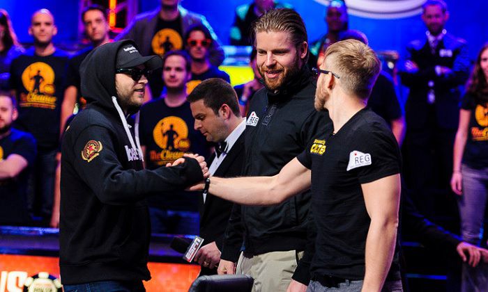 I tre finalisti WSOP