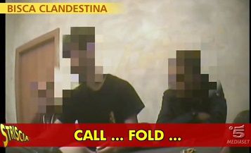 Poker live: anche ‘Striscia la notizia’ è entrata nei circoli italiani