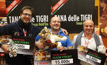 TANA delle TIGRI Special Edition: vince Gianluca Petrano grazie ad un deal