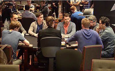 Un momento delfinal table nell'evento #2