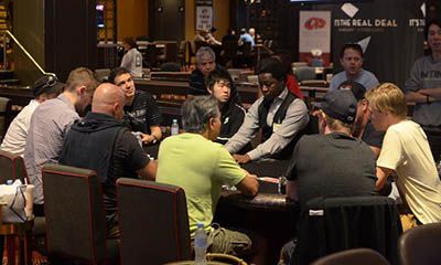 Il final table dell'evento 5 degli Aussie Millions