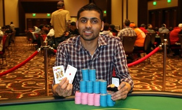 Rohan Jain parte alla grande nel 2015 con sei ITM in dieci giorni