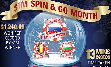 Poker Online: È boom per gli Spin & Go: giocati altri due sit milionari!