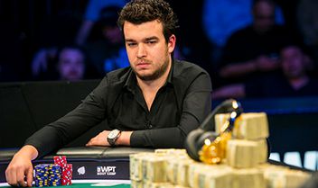 Moorman durante un evento del WPT