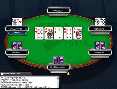 Galfond su Full Tilt con il nick 'OMGClayAiken'