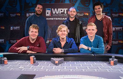 I 6 finalisti del Main Event WPT di Amsterdam