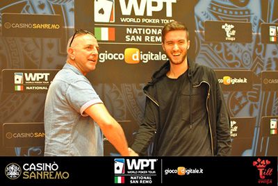 I due players impegnati nell'heads up