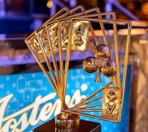 Il trofeo in palio nel Poker Players Championship