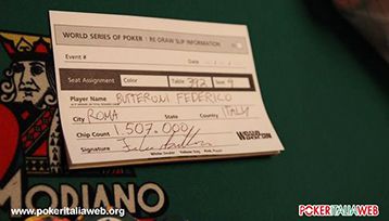 WSOP 2015, Federico Butteroni senza paura: “Sono stato bravo. Il chipleader si è rivelato fonte di vita!”