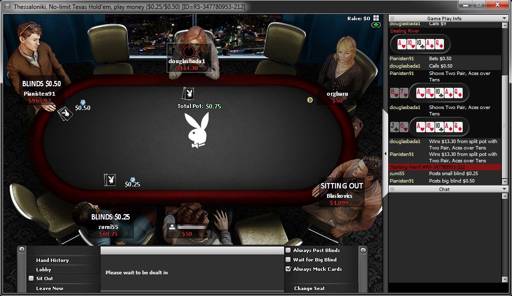 Tavolo Playboy Poker