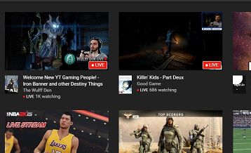 YouTube apre un canale dedicato al gaming per competere con Twitch